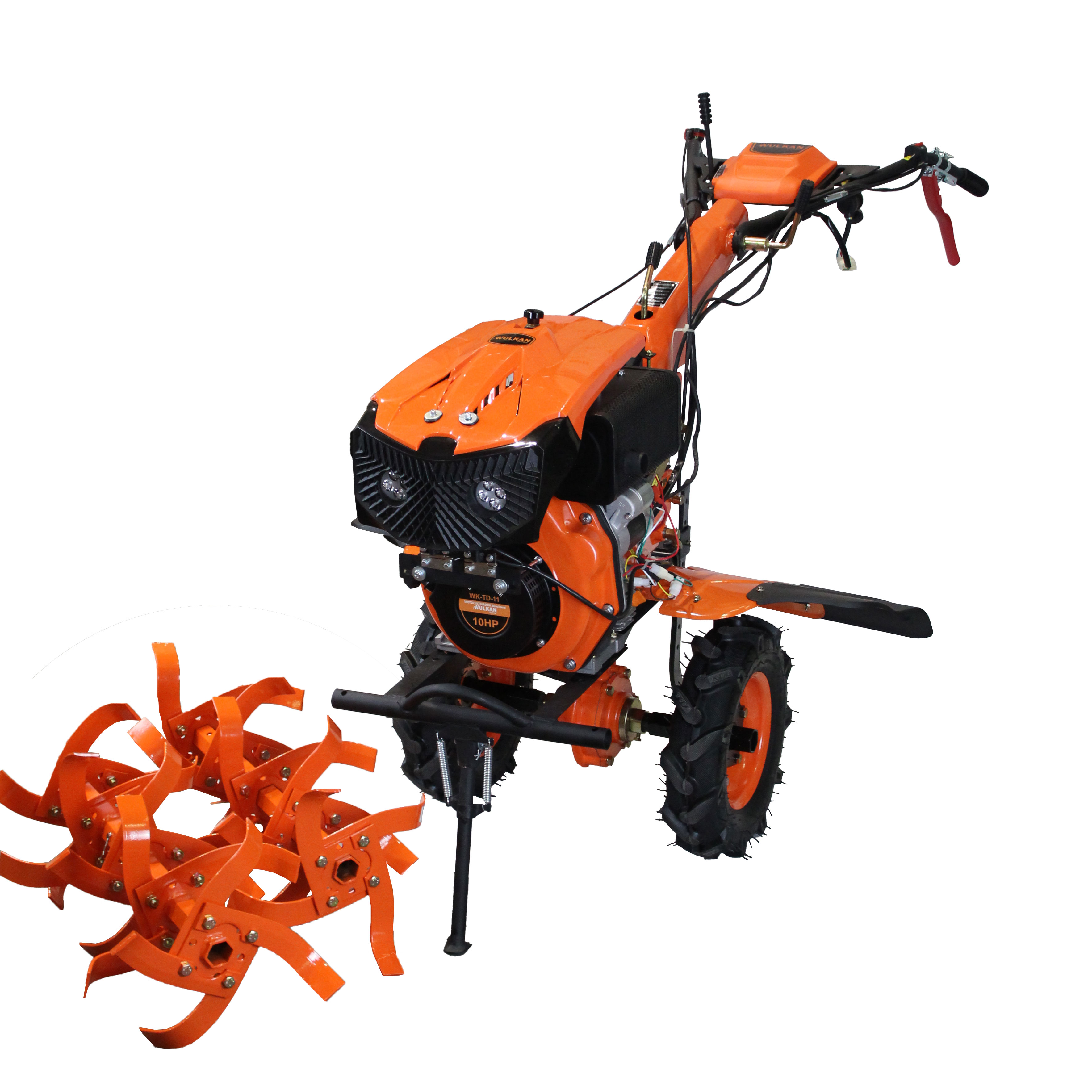 Motocultivador Diésel 10hp WK-TD-11 Wulkan