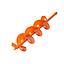 Broca Ahoyador 150mm Punta Diamante WEA107 Wulkan