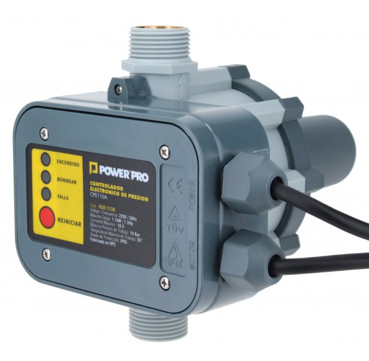 Controlador de Presión Eléctrico 10A CPE110A  Power Pro