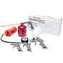 Compresor 25Lts 2hp con Kit 5 Piezas WCK-25 Wulkan